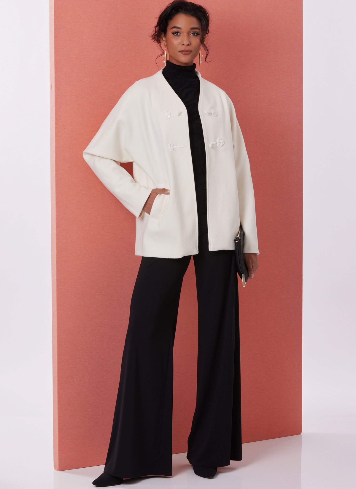 Patron Butterick n°7058 – Veste ample à manches dolman