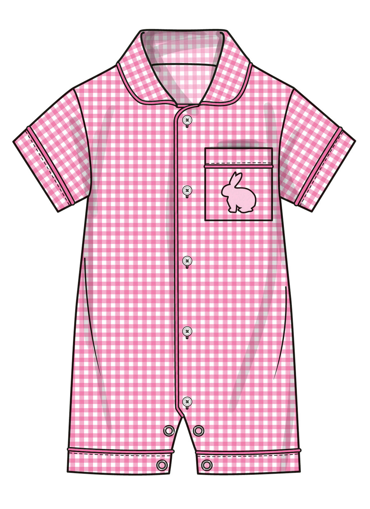 Patron Butterick n°7067 – Combinaison une pièce pour bébé