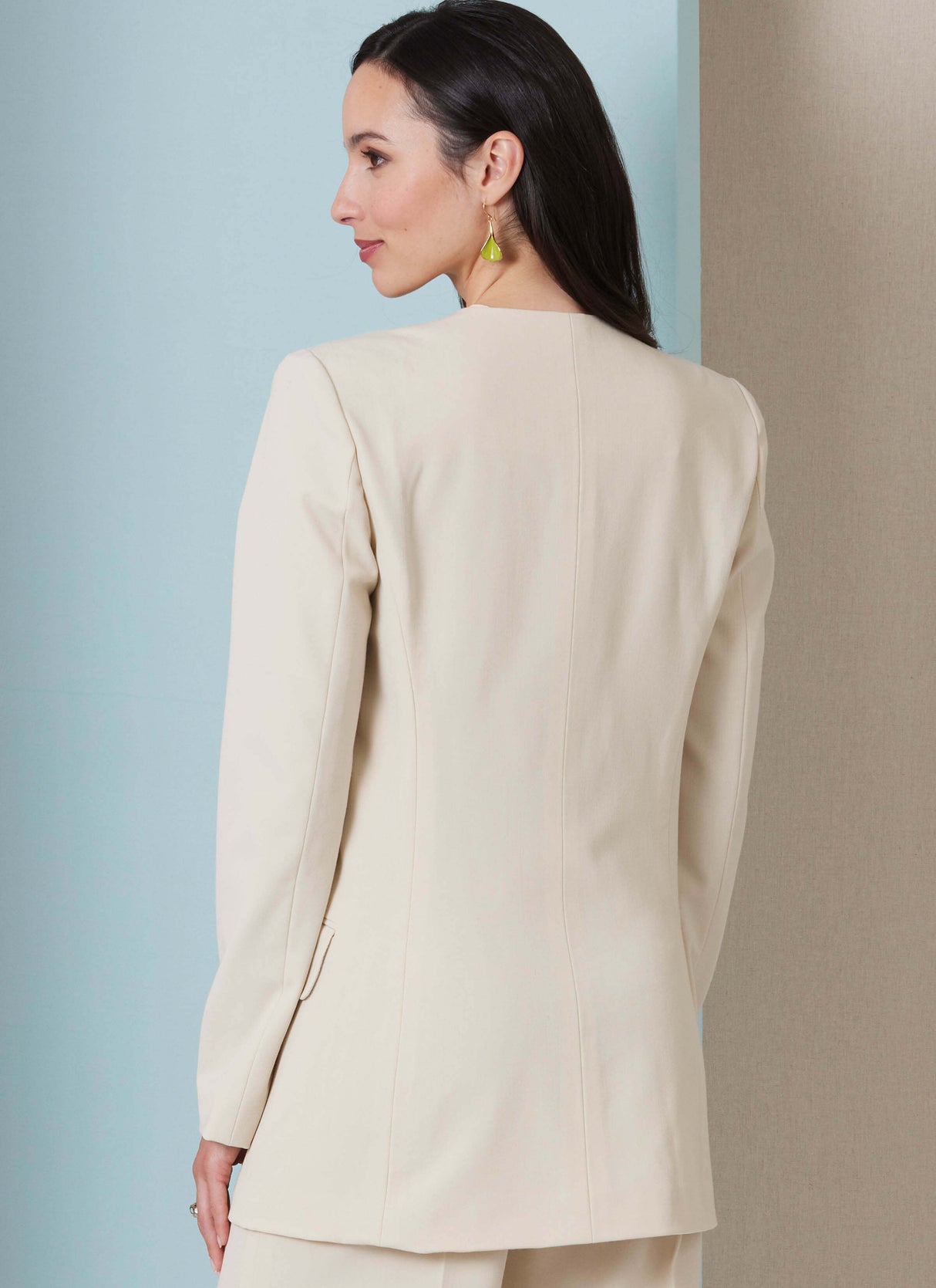 Patron Butterick n°7081 – Veste ceinturée et pantalon large