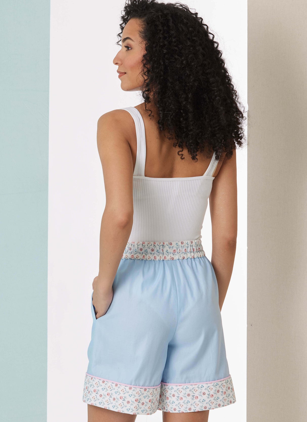 Patron Butterick n°7083 – Pyjama chemise, pantalon et short