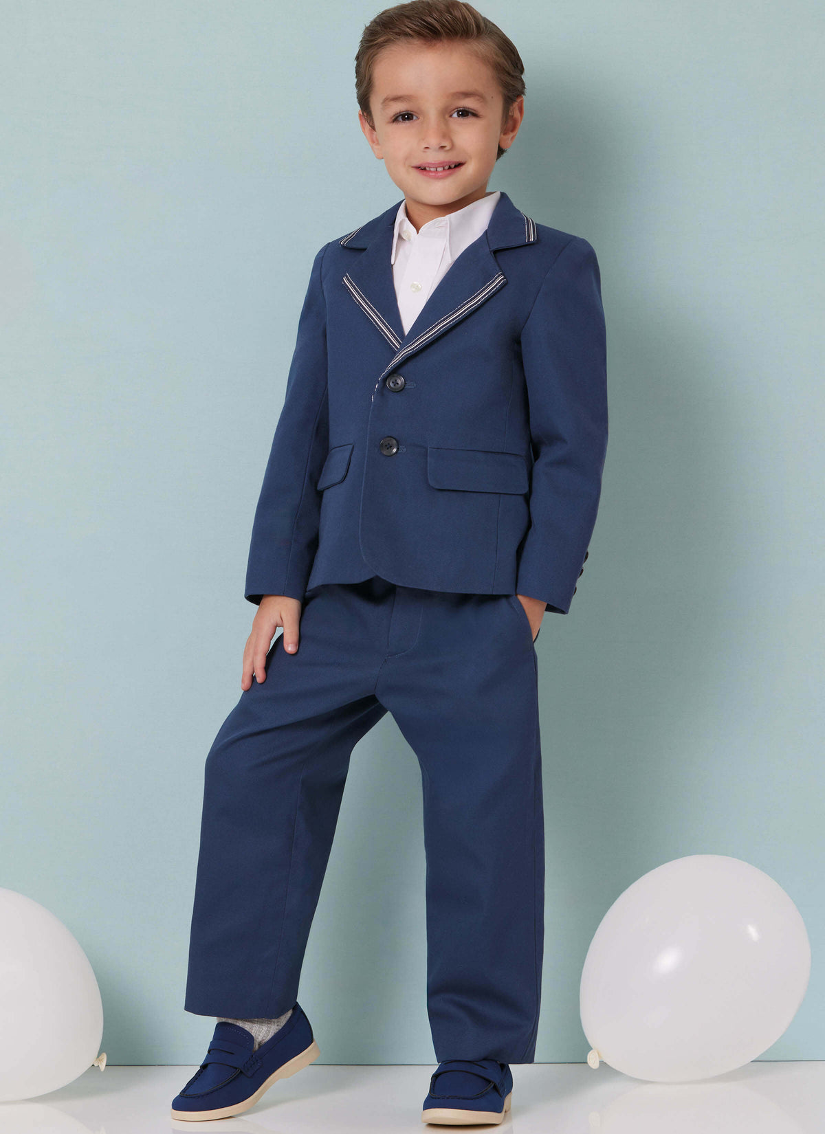 Patron Butterick n°7087 – Blazer et pantalon pour garçon