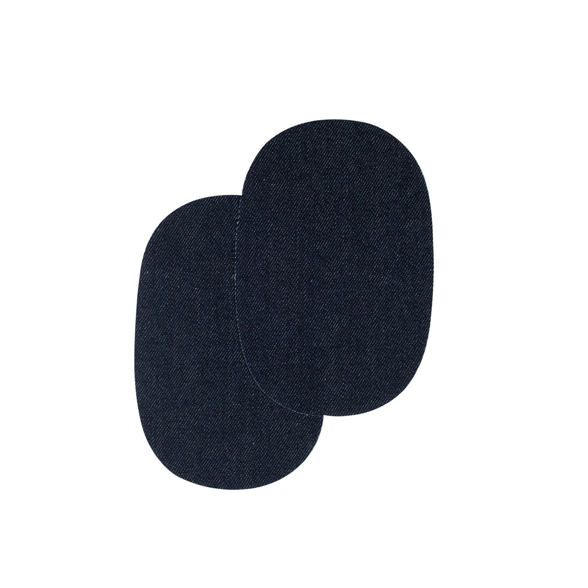 Coudières/Genouillères thermocollantes en jean bleu foncé BOHIN – 10 x 15 cm