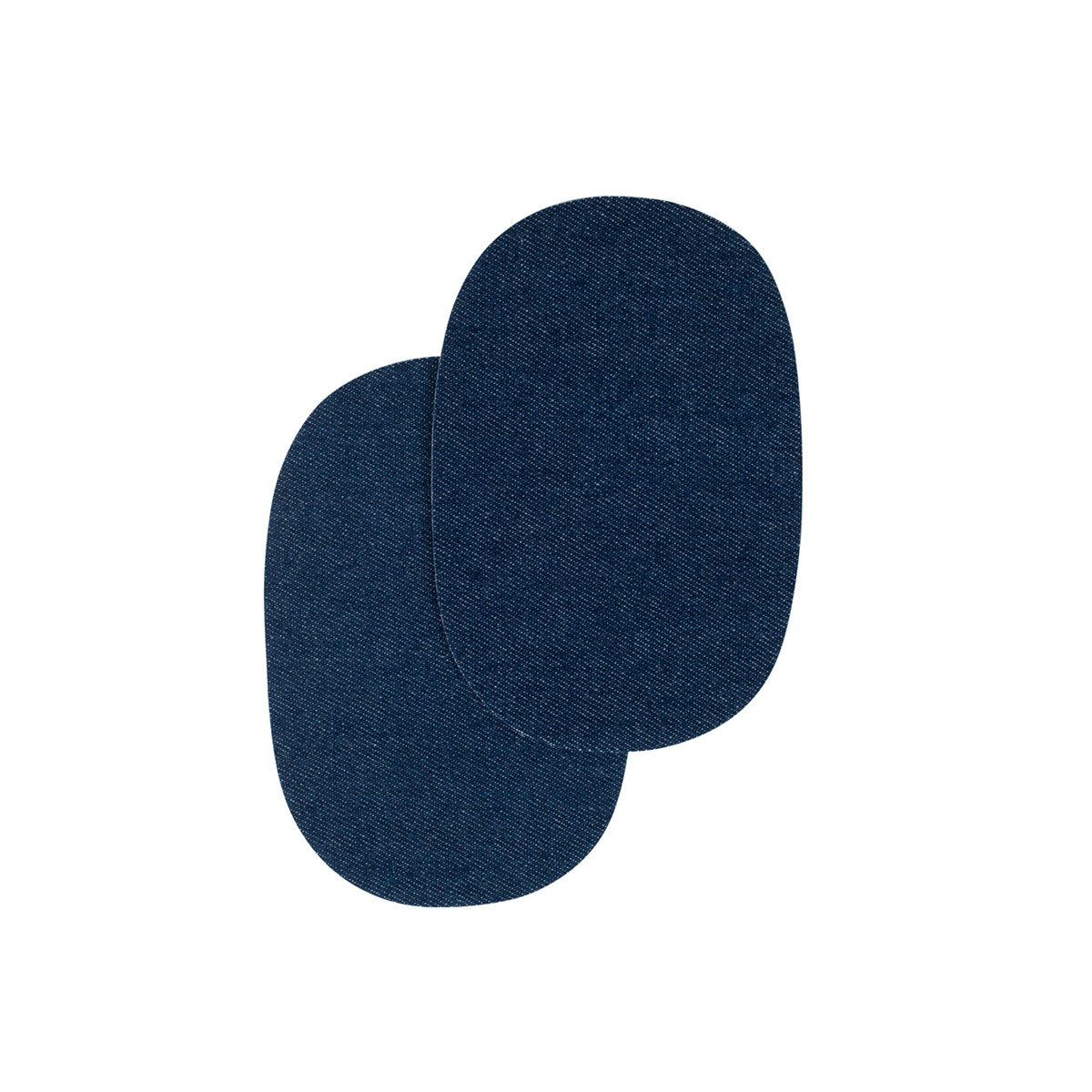 Coudières/Genouillères thermocollantes en jean bleu moyen BOHIN – 10 x 15 cm