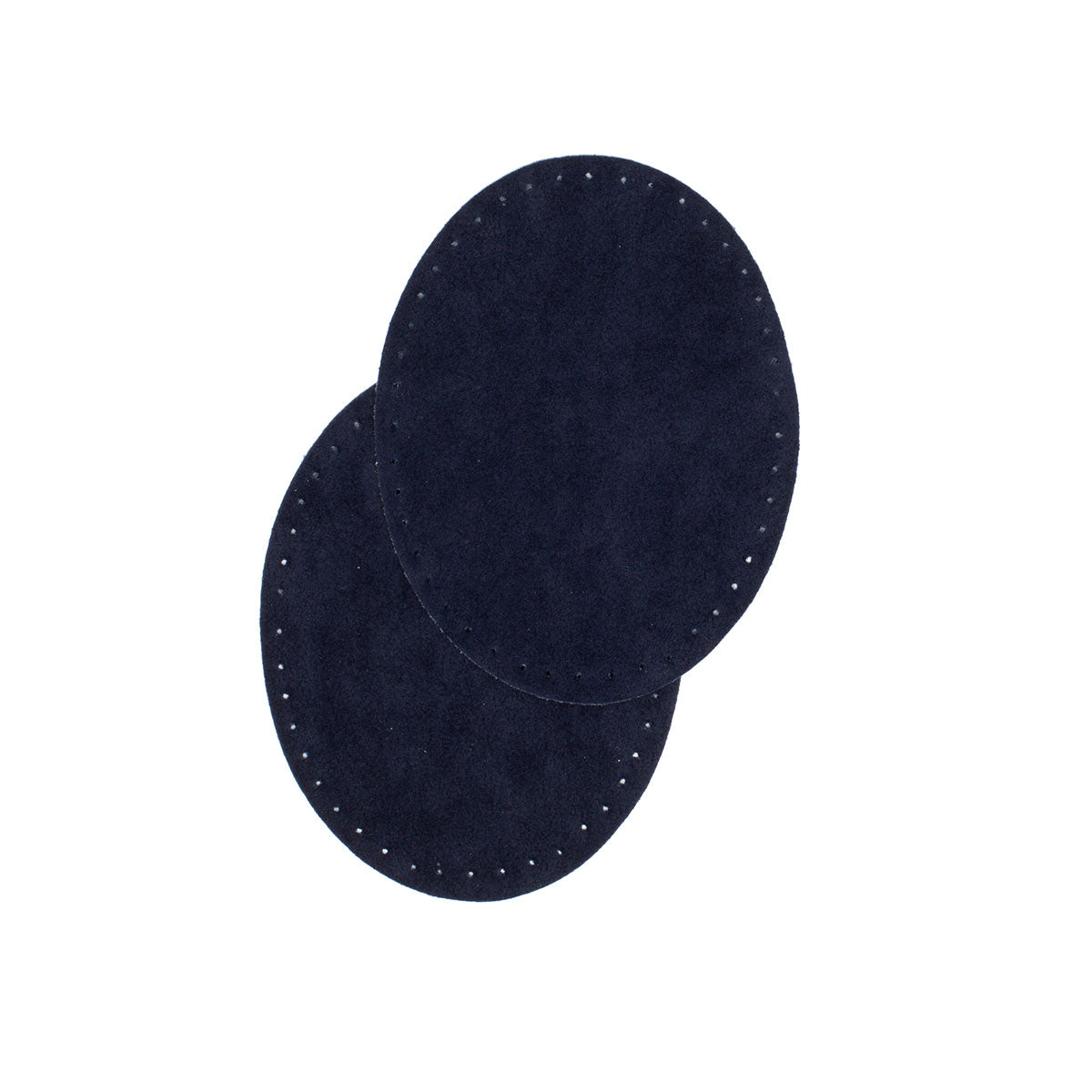Coudières/Genouillères thermocollantes en suédine marine BOHIN – 8 x 10,5 cm