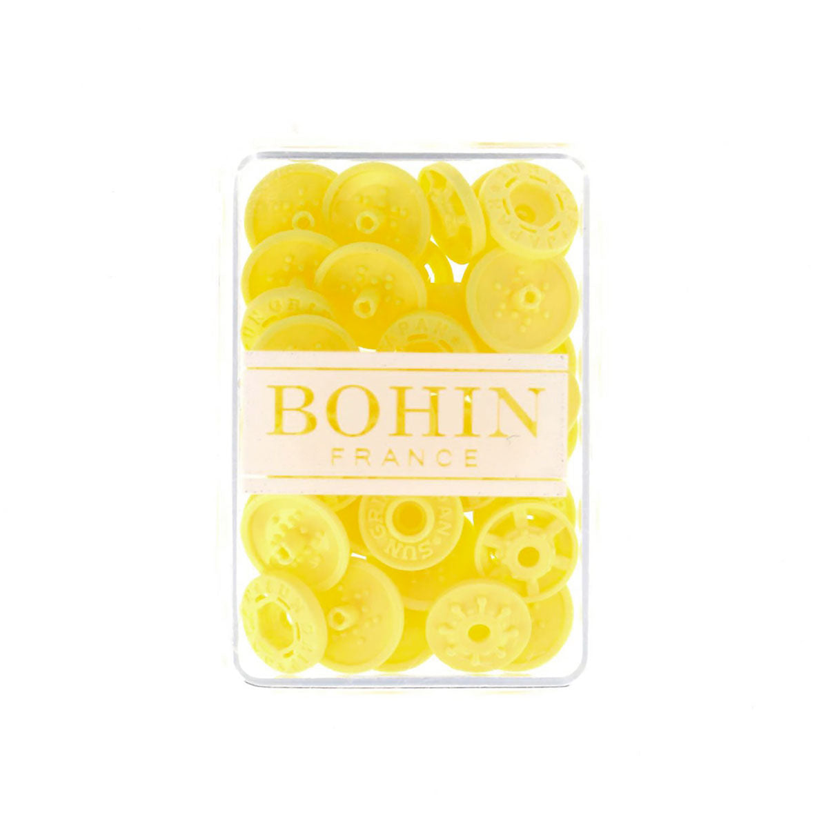 Pressions magiques BOHIN 13 mm – Jaune
