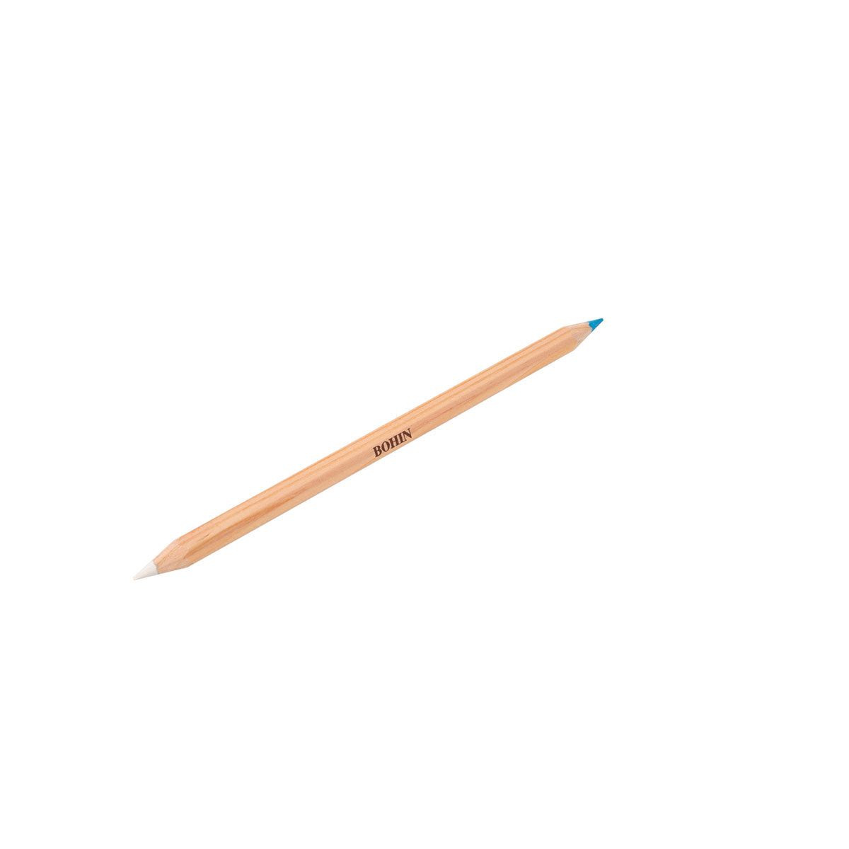 Crayon craie bicolore blanc et bleu BOHIN