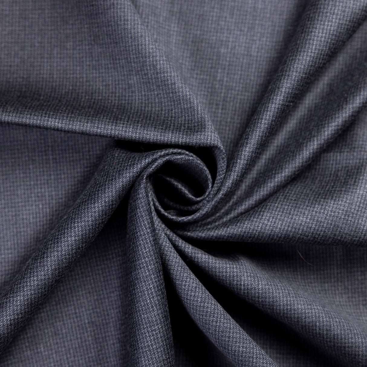 Tissu tailleur 100% laine – Pieds de puces noir et gris