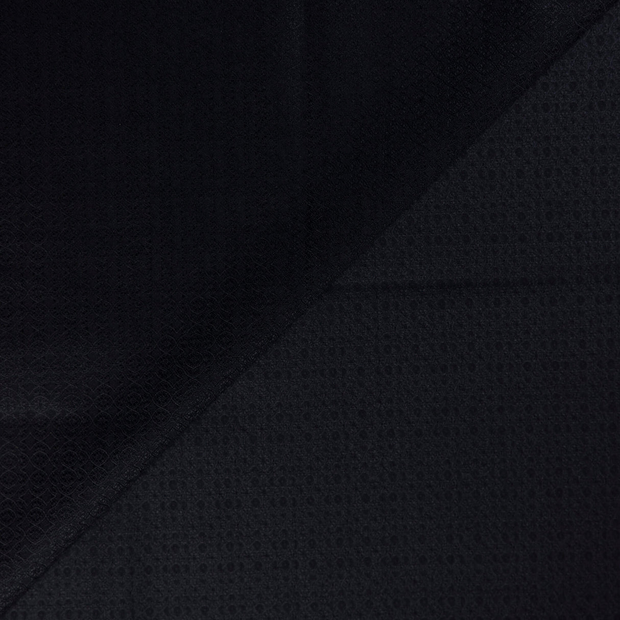 Tissu tailleur jacquard 100% laine – Noir