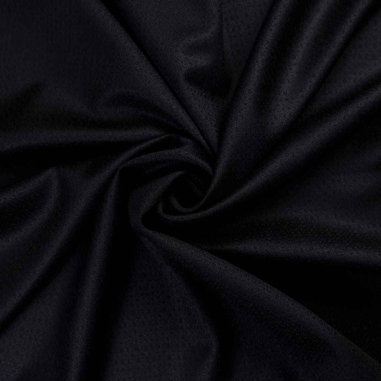 Tissu tailleur jacquard 100% laine – Noir