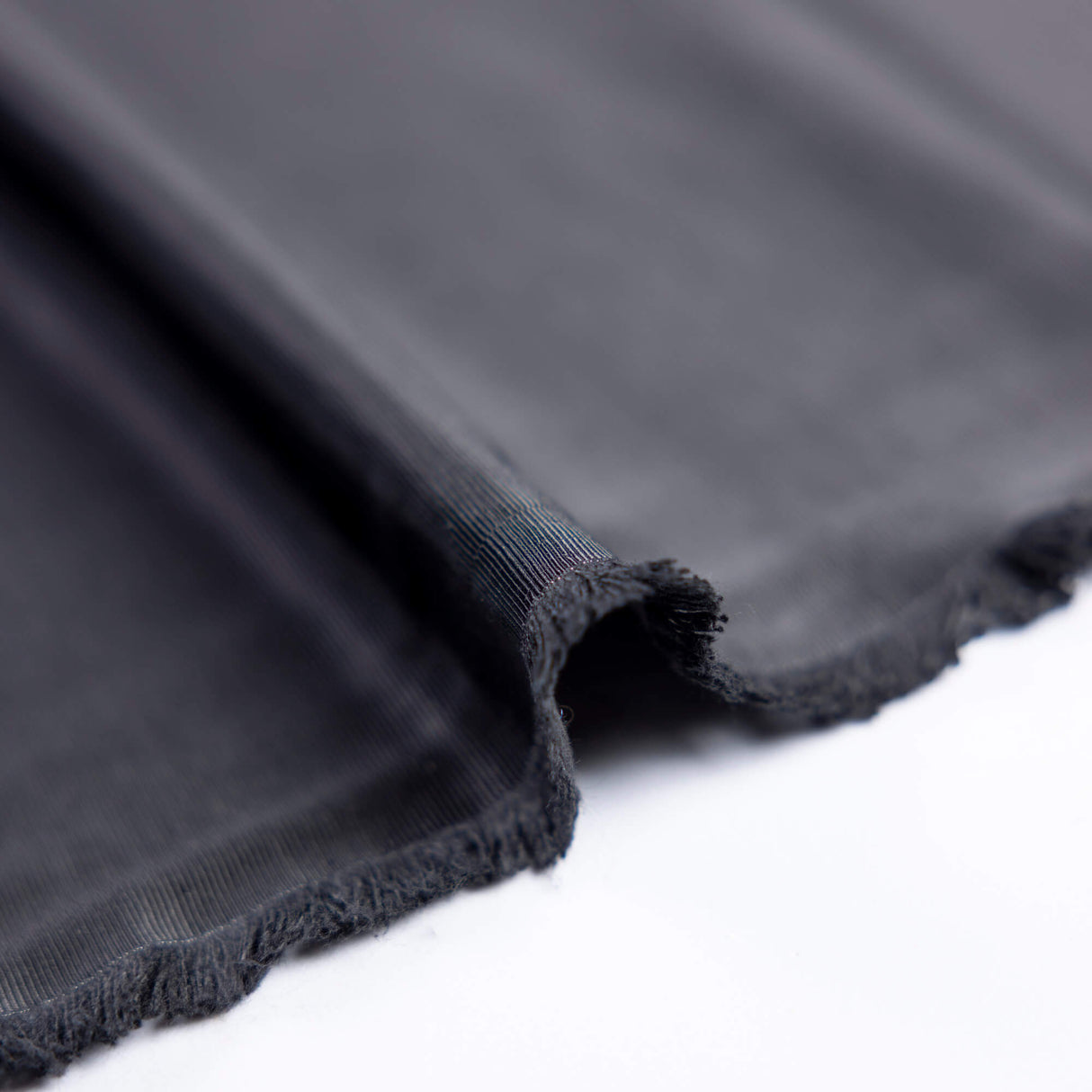 Ottoman de coton – Noir