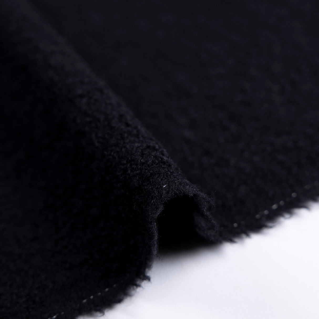 Bouclette de laine - Noir