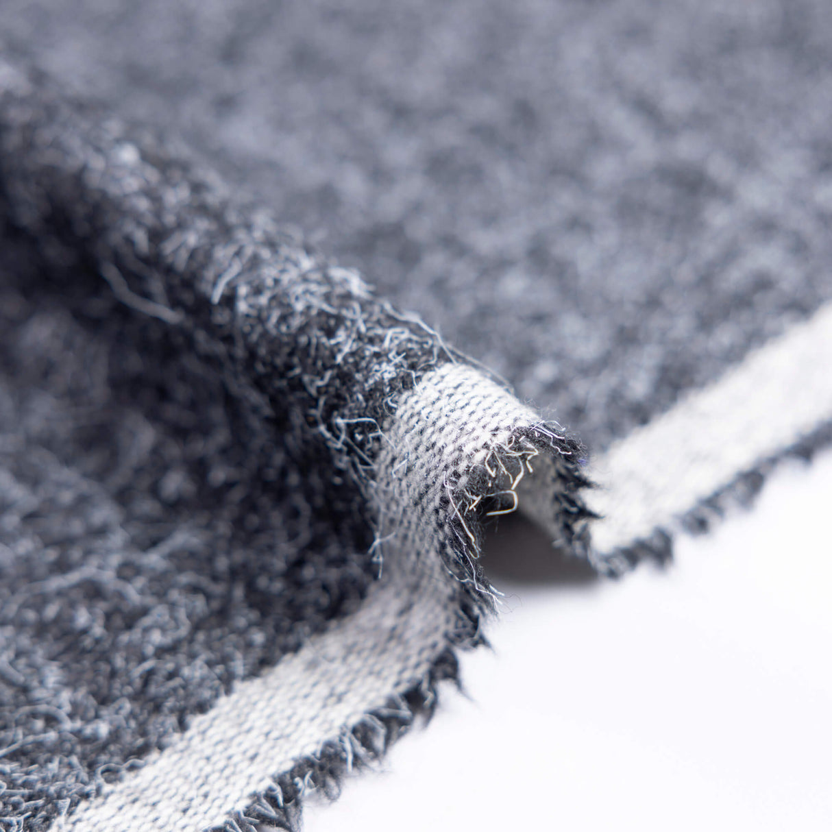 Tweed de laine - Gris