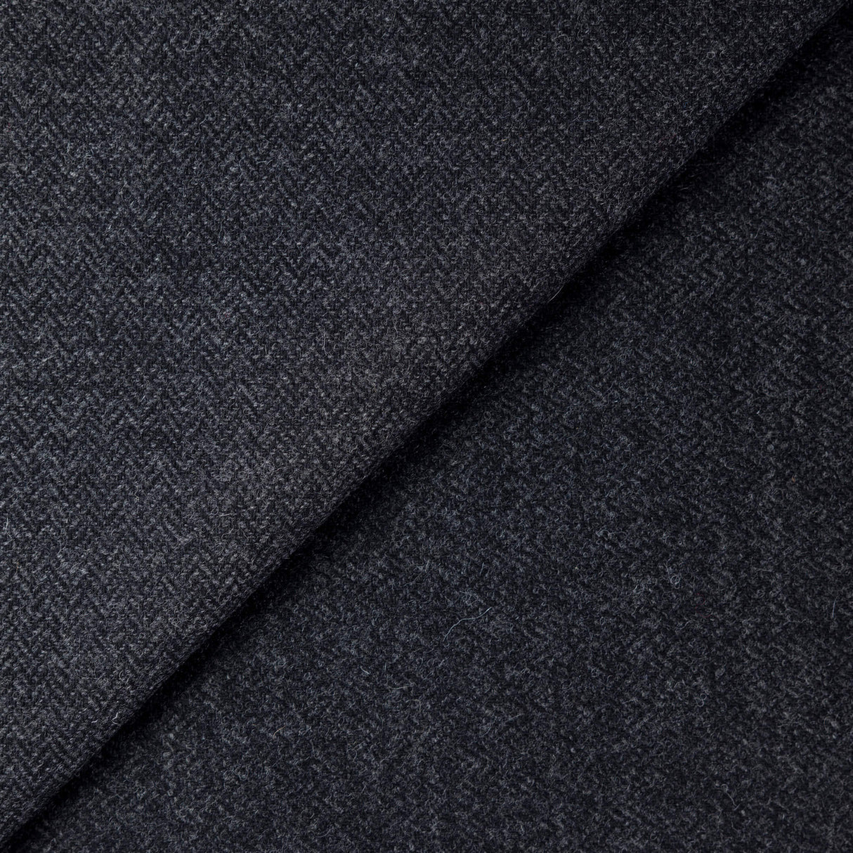 Tweed de laine – Chevron gris