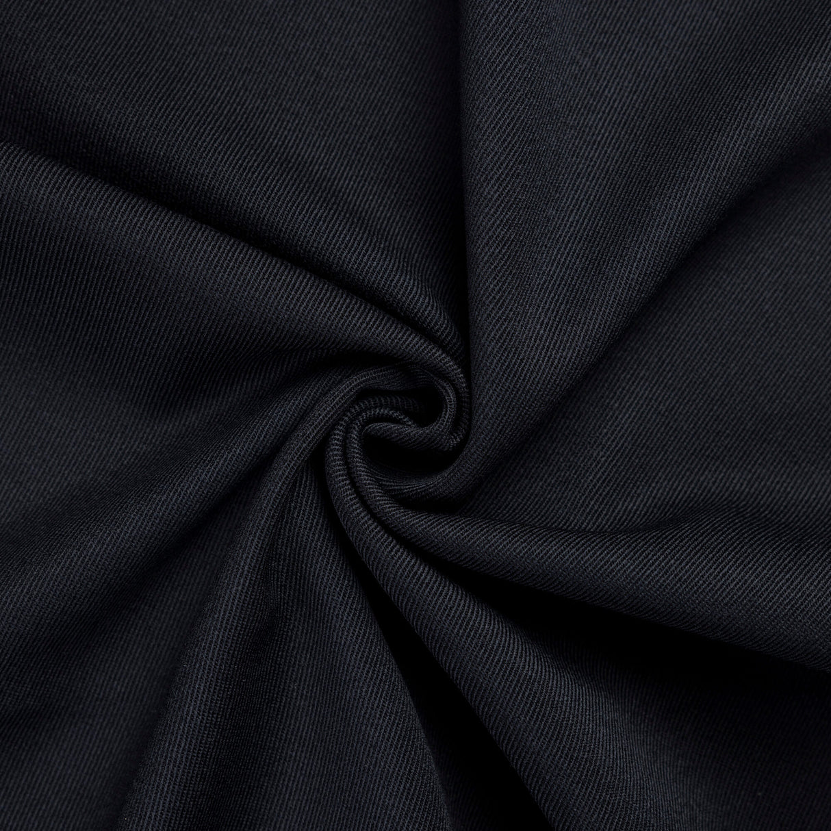 Whipcord de laine vierge & élasthanne – Noir