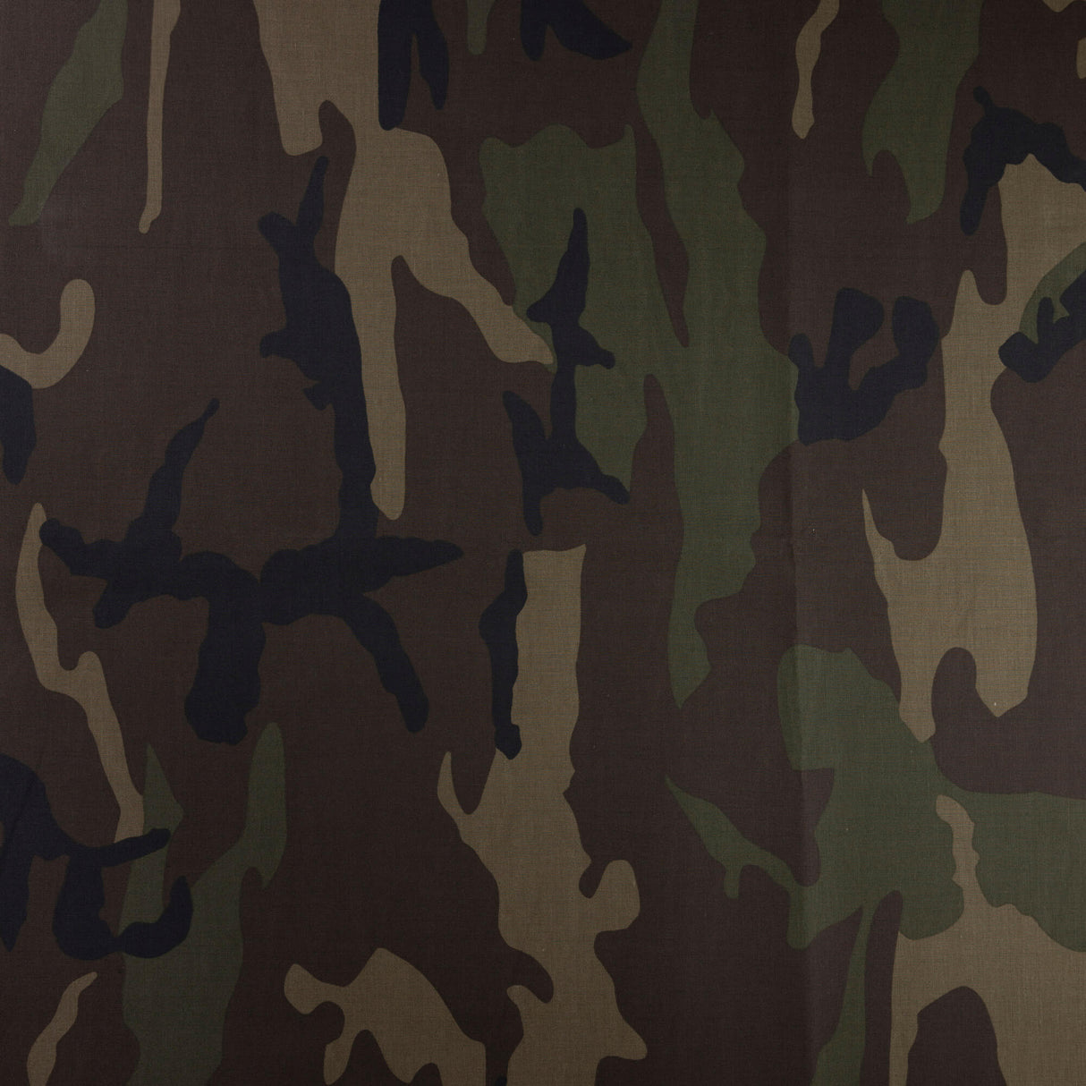 Popeline coton & élasthanne – Camouflage