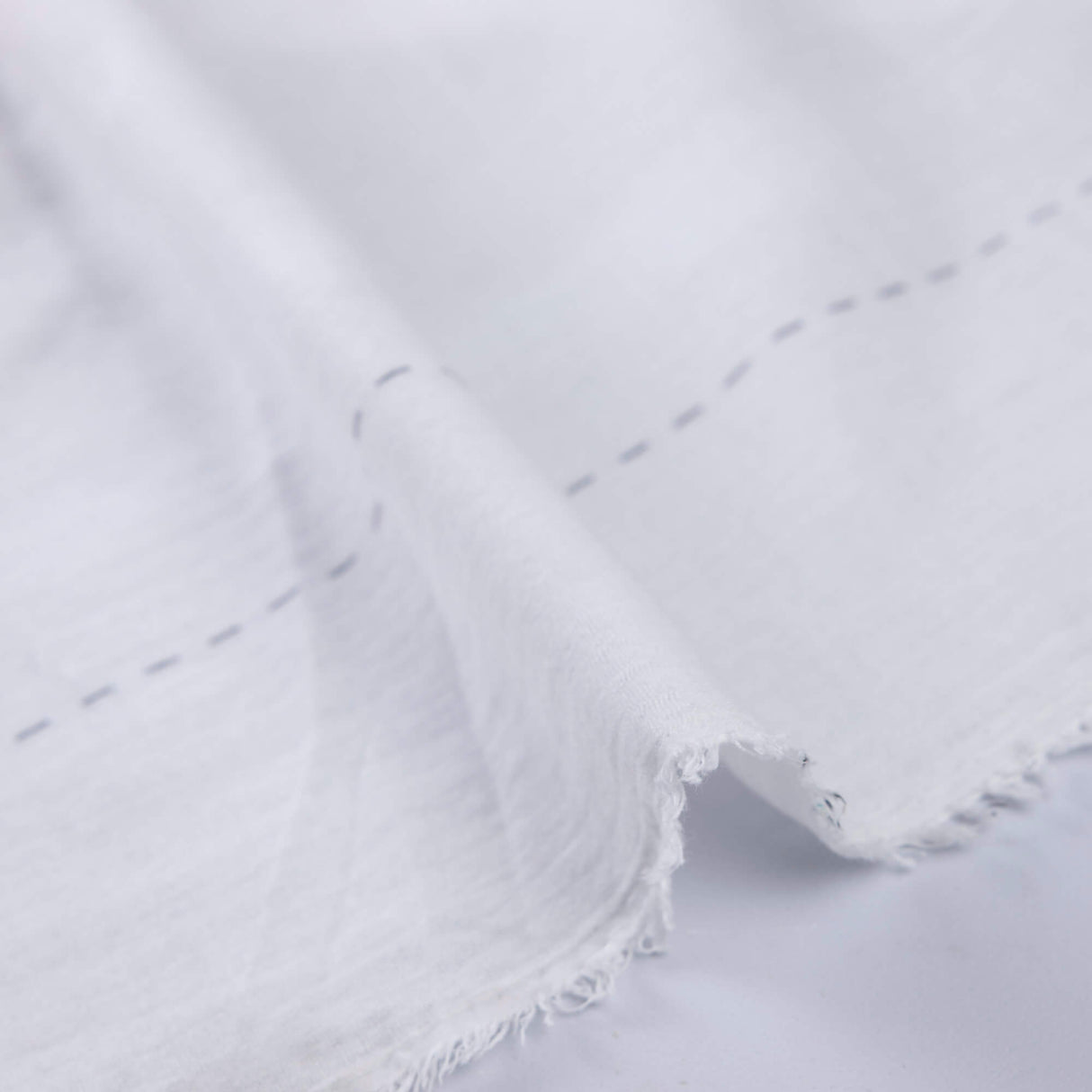 Double gaze 100% coton – Panneau faon et couronne florale