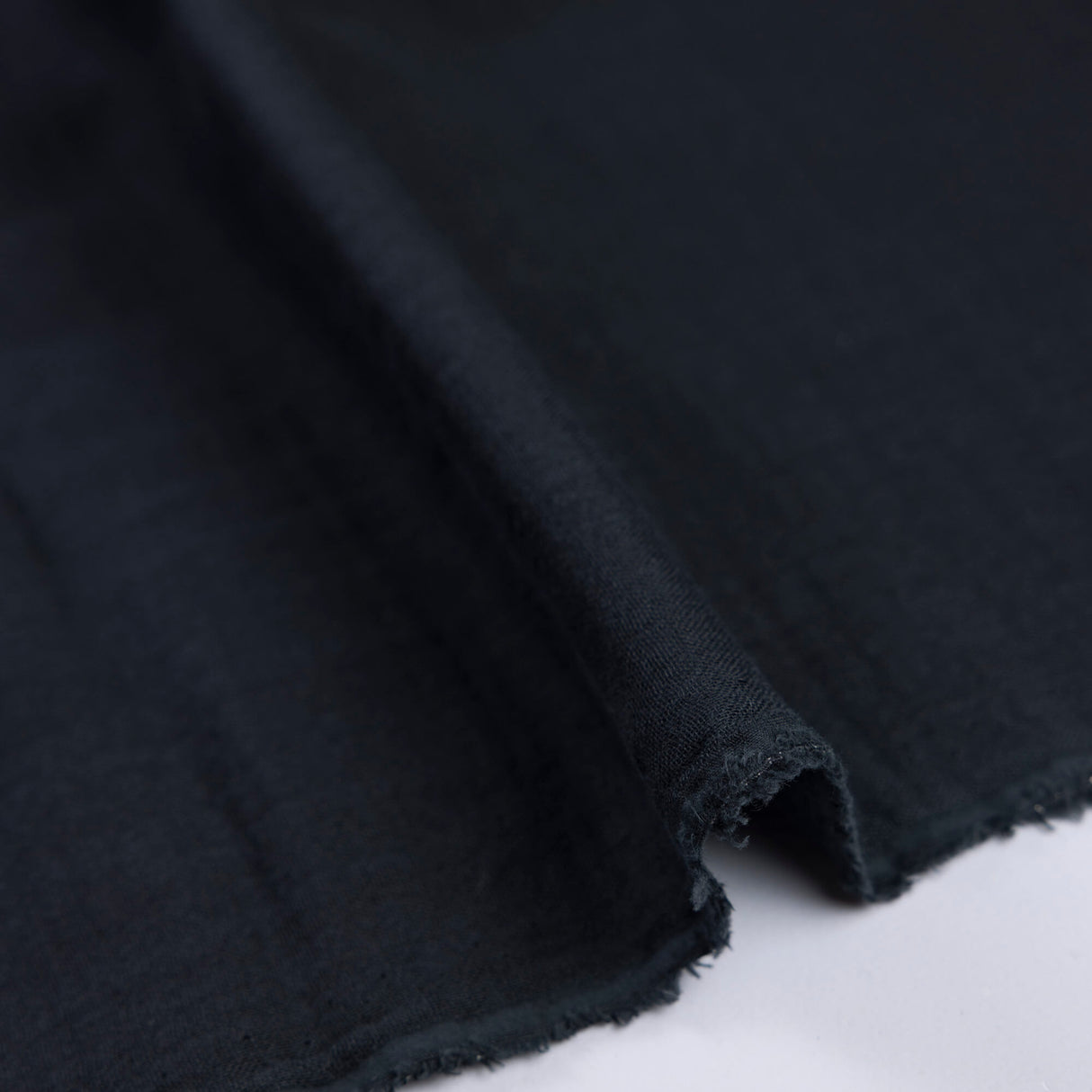 Double gaze 100% coton - Noir