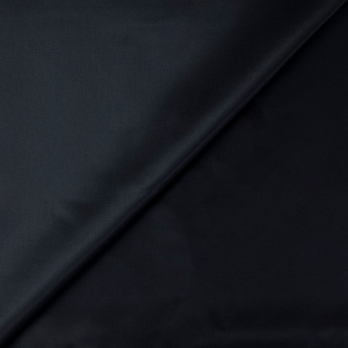 Doublure twill acétate & viscose - Noir