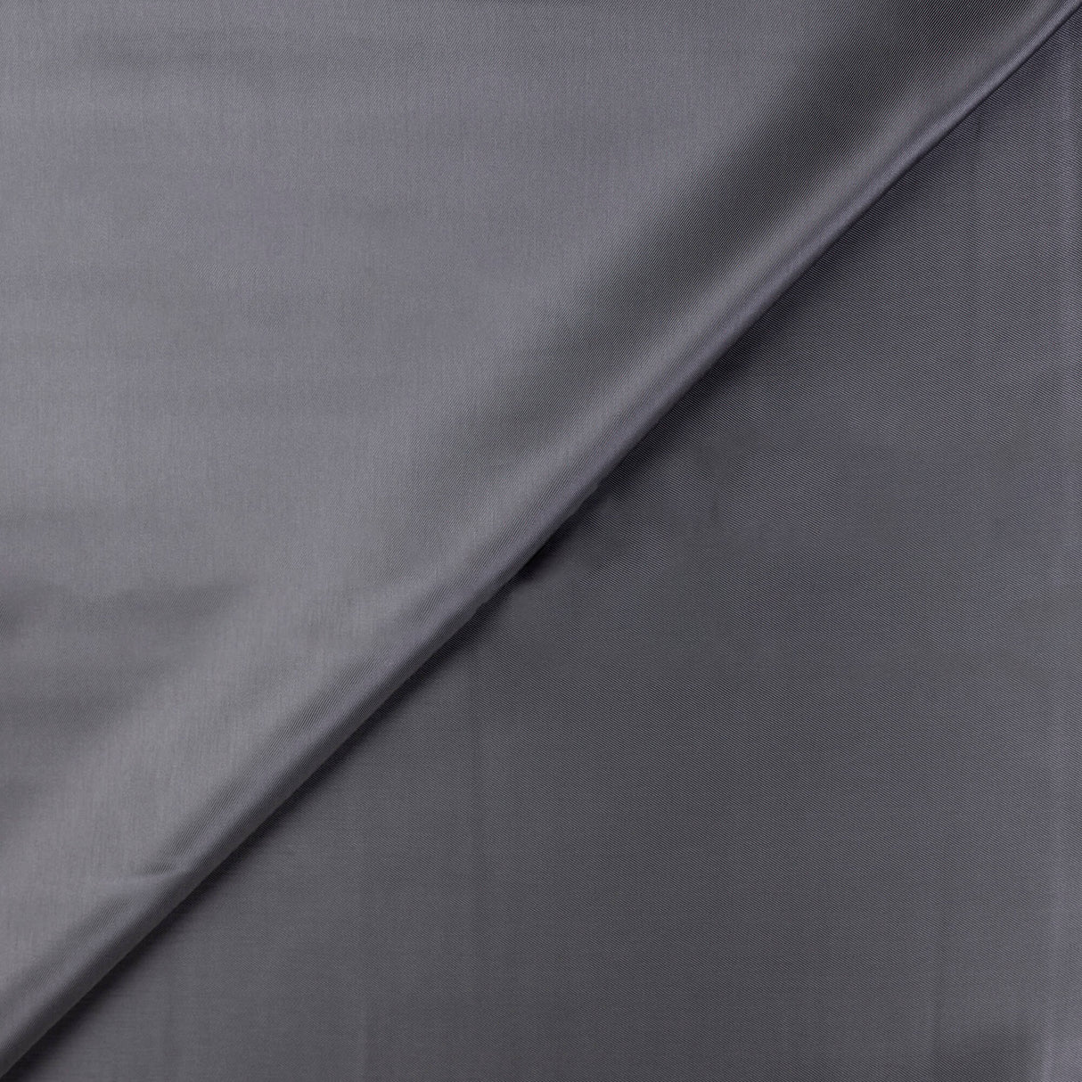 Doublure twill acétate & viscose - Gris