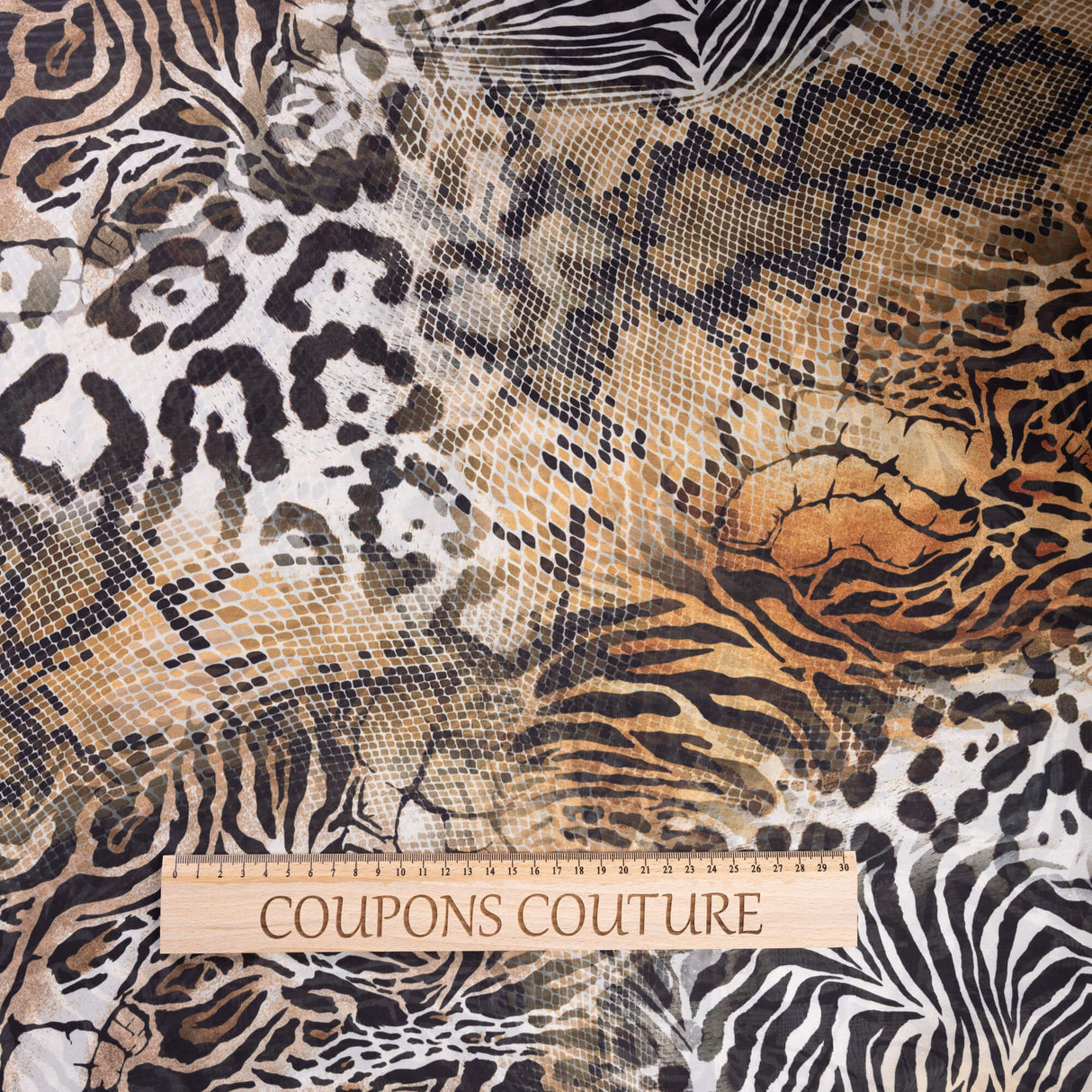 Satin léger - Safari