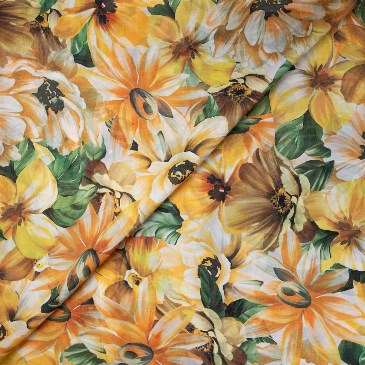 Satin léger – Bouquet solaire