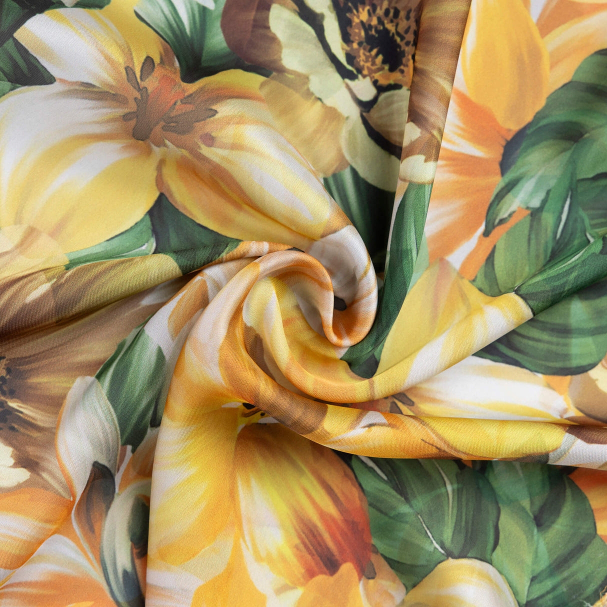 Satin léger – Bouquet solaire