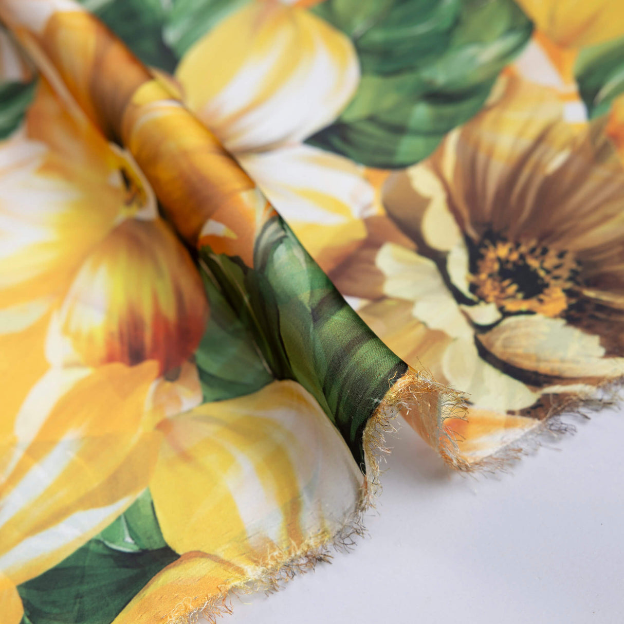 Satin léger – Bouquet solaire