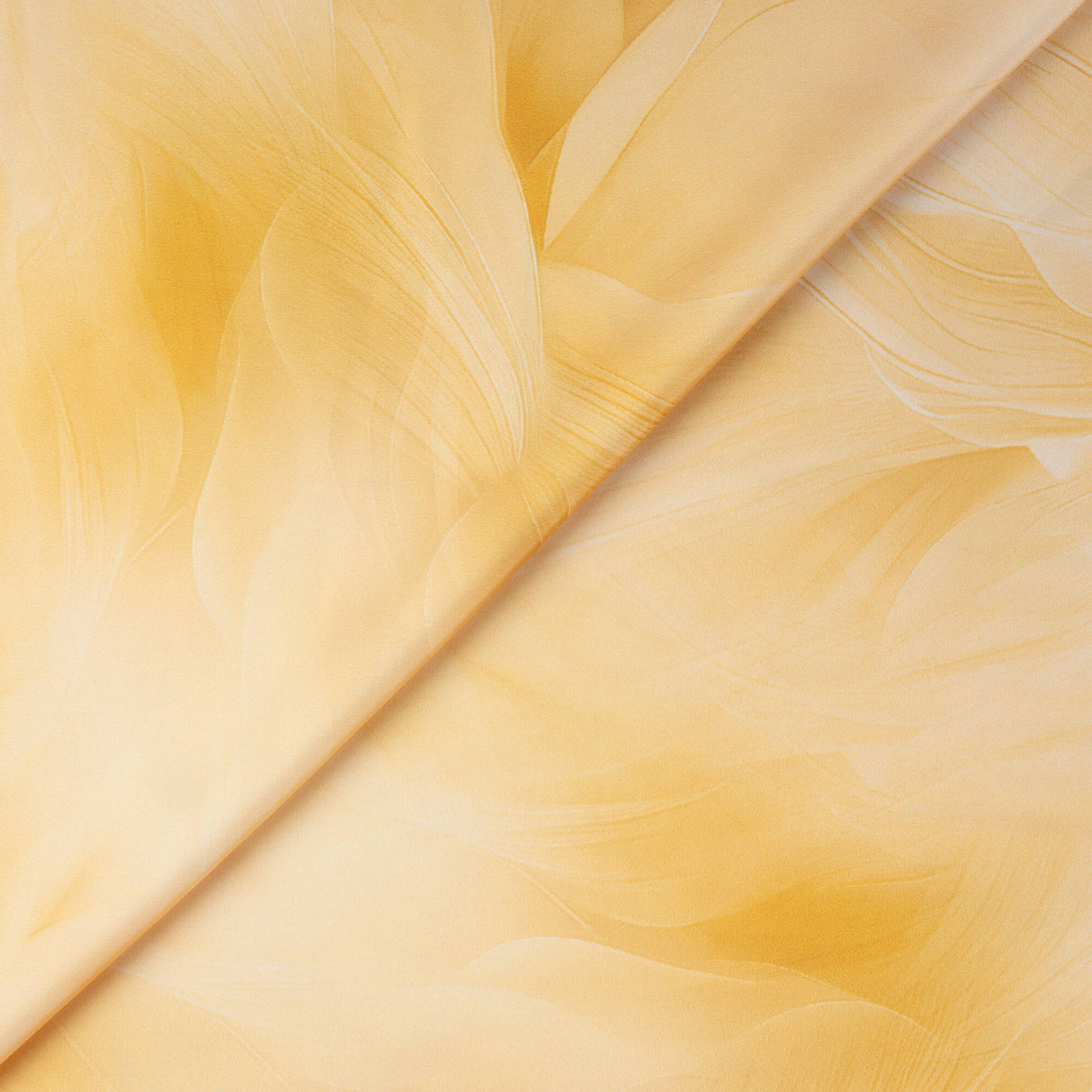 Satin - Pétales jaune pastel