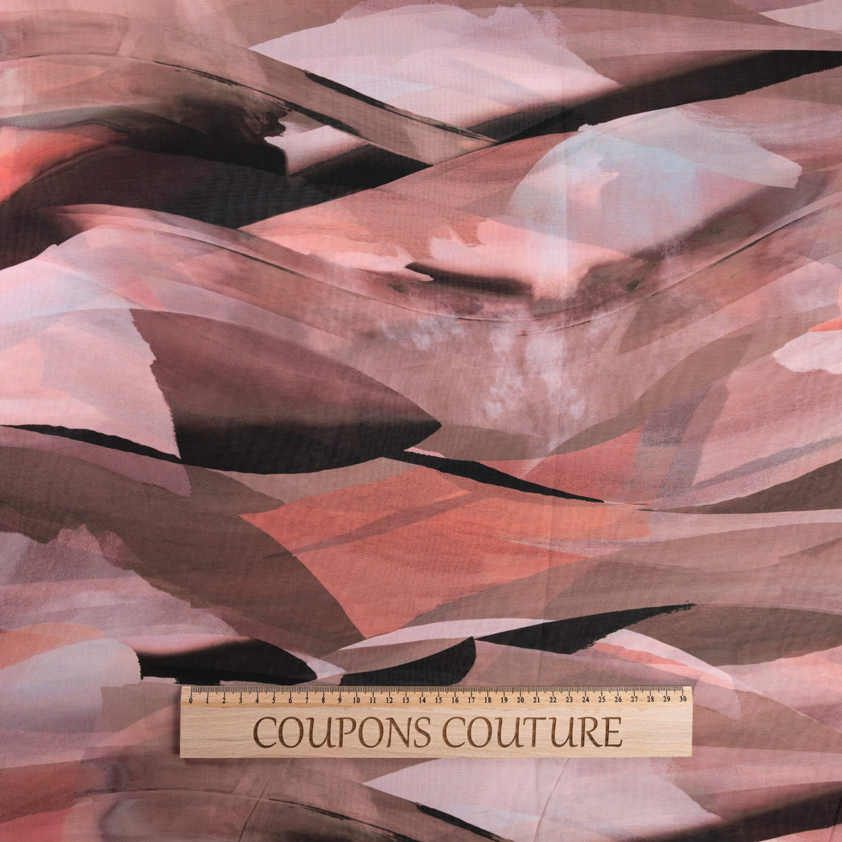 Mousseline – Aquarelle rose poudré