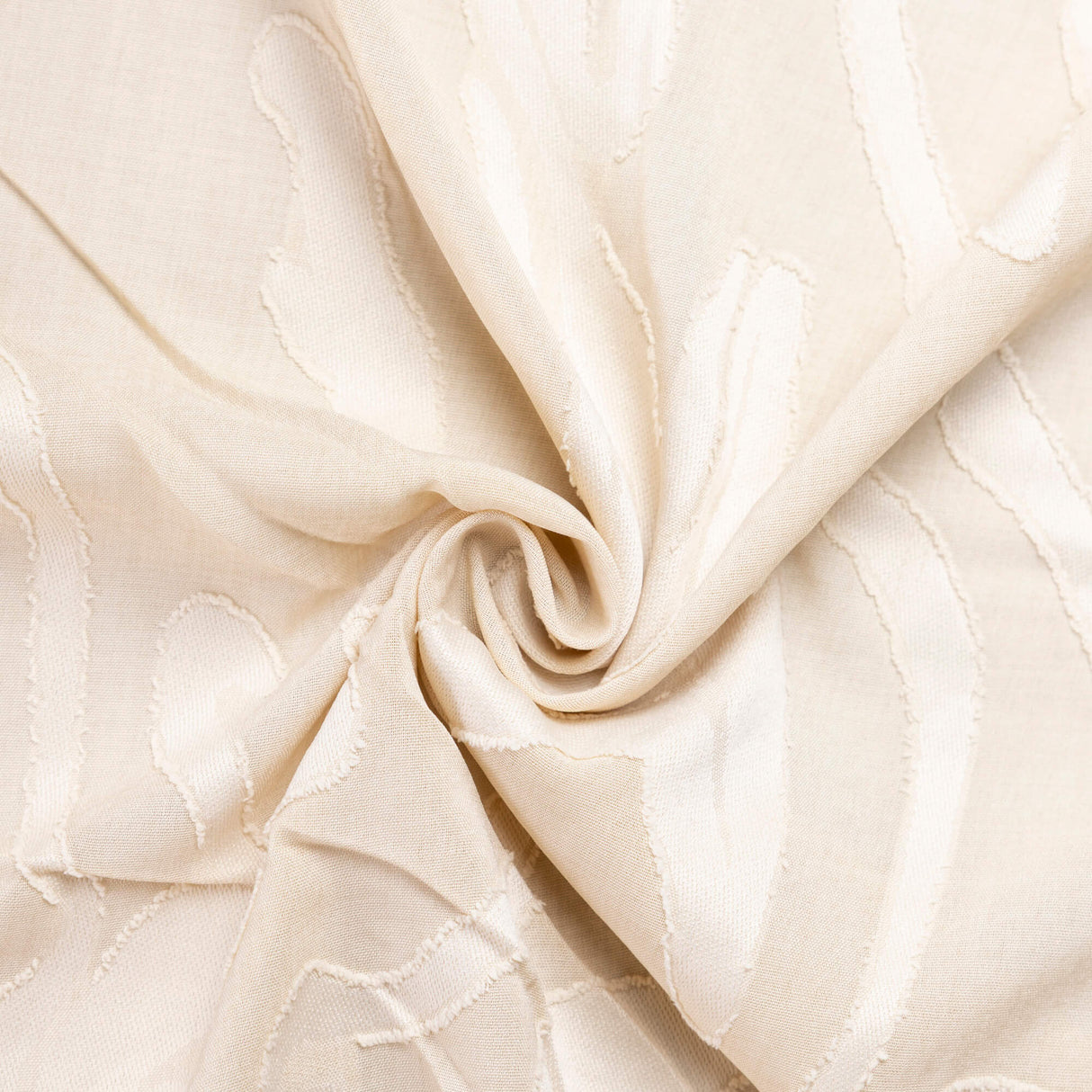 Jacquard 3D - Abstrait écru