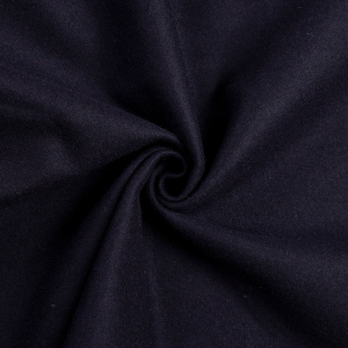 Drap de laine - Double face aubergine & marine