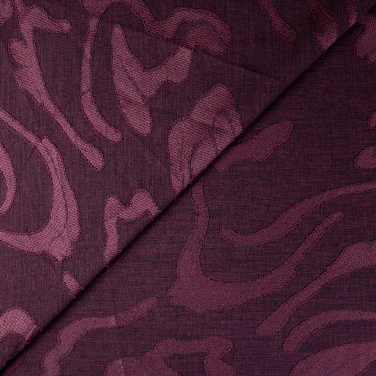 Jacquard 3D - Abstrait prune