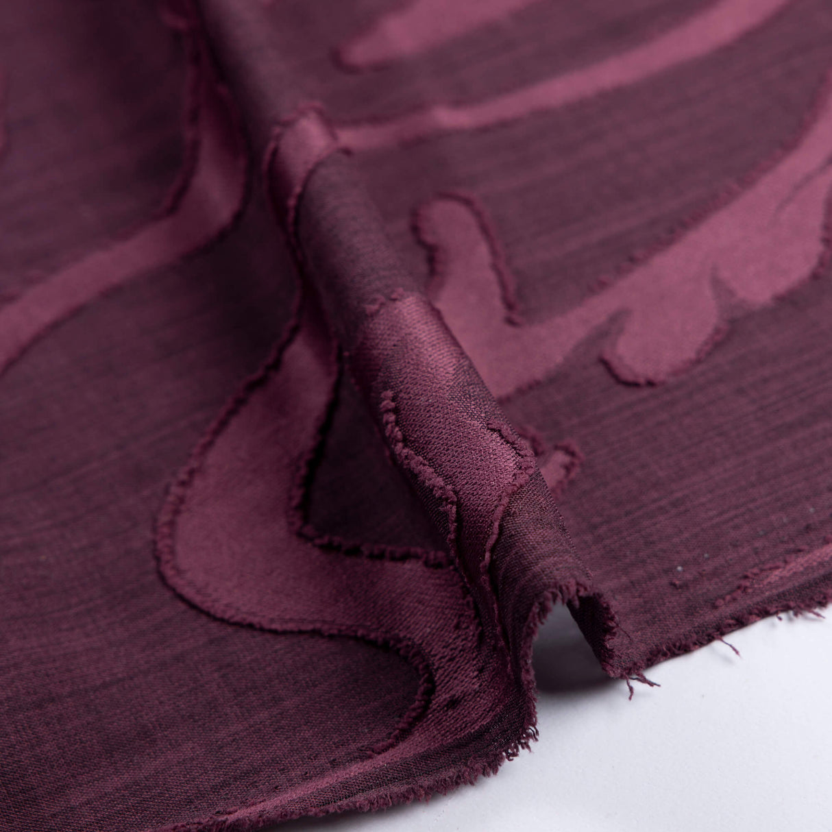 Jacquard 3D - Abstrait prune