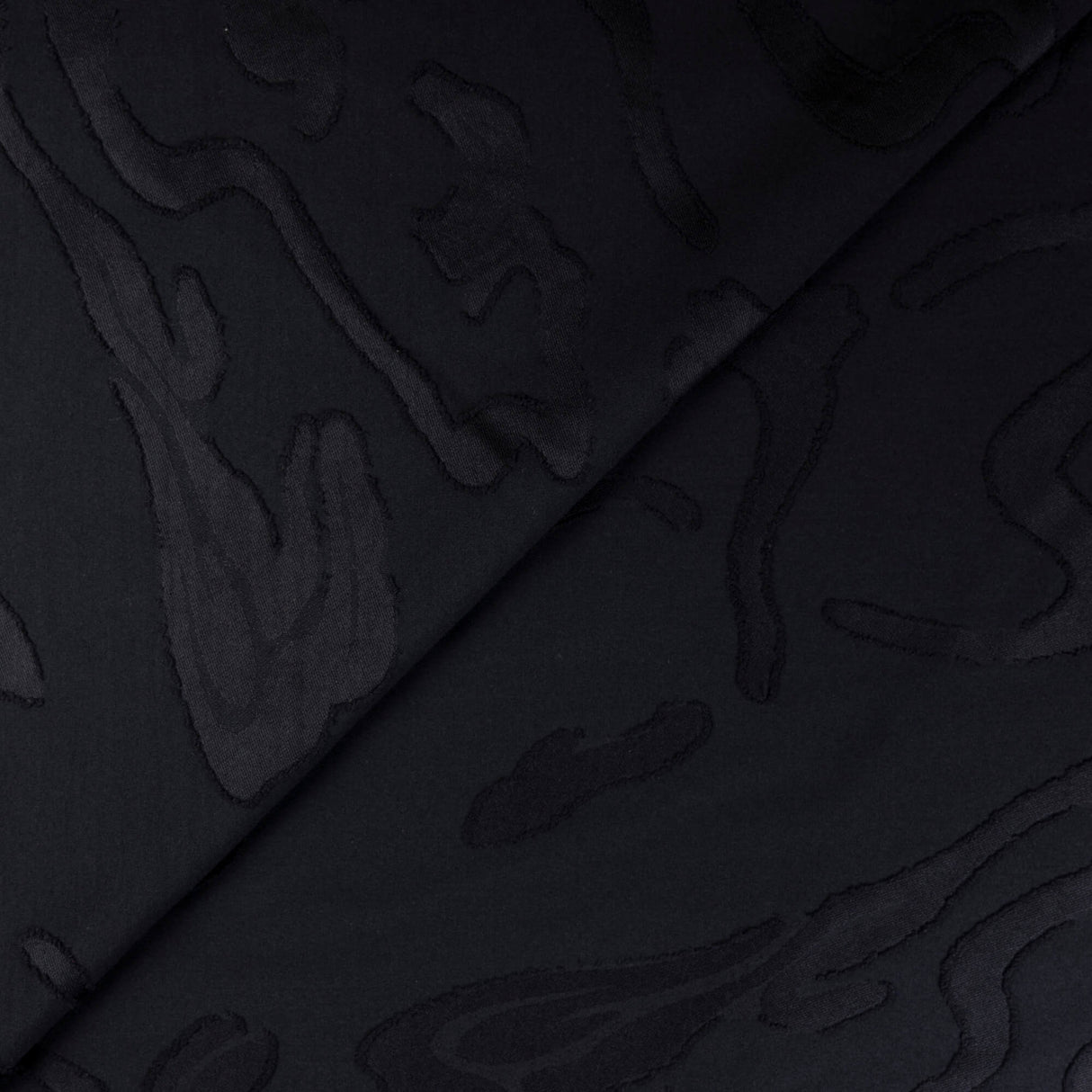 Jacquard 3D - Abstrait noir