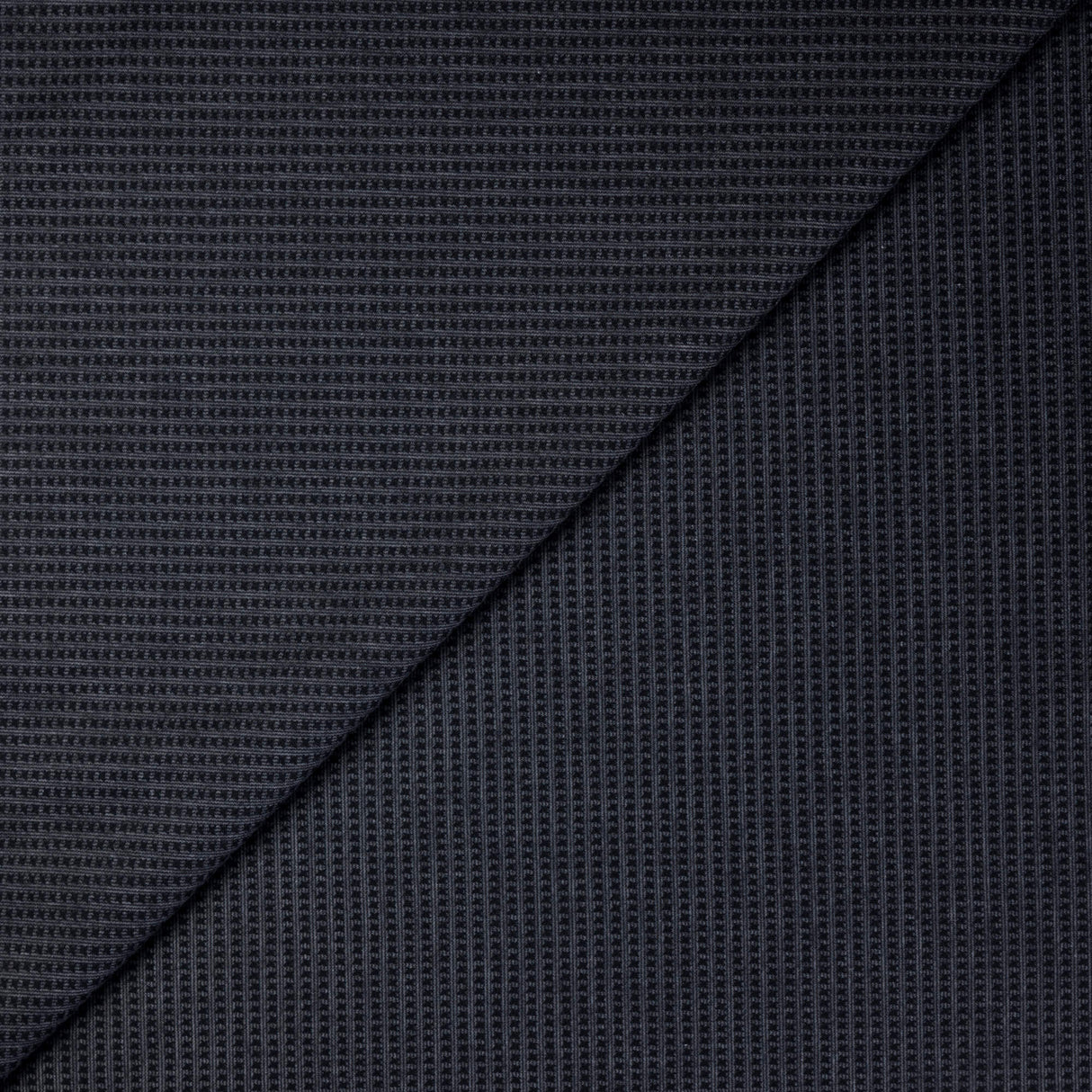 Maille Milano - Rayures graphiques gris anthracite