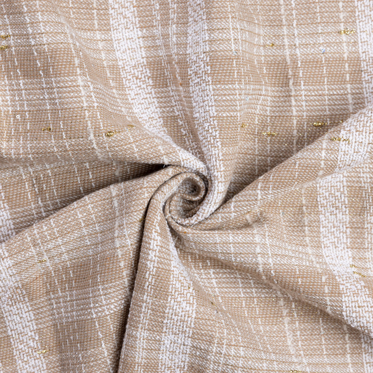 Tweed - Beige à carreaux