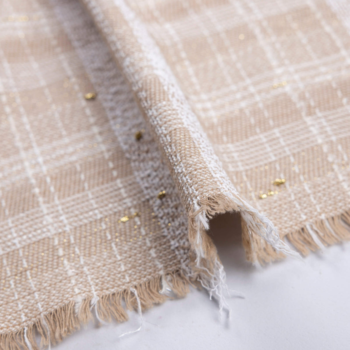 Tweed - Beige à carreaux