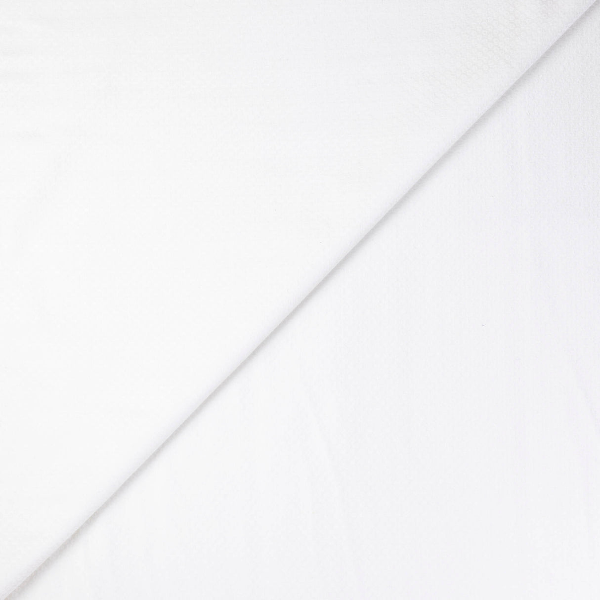 Jacquard - Motif géométrique blanc