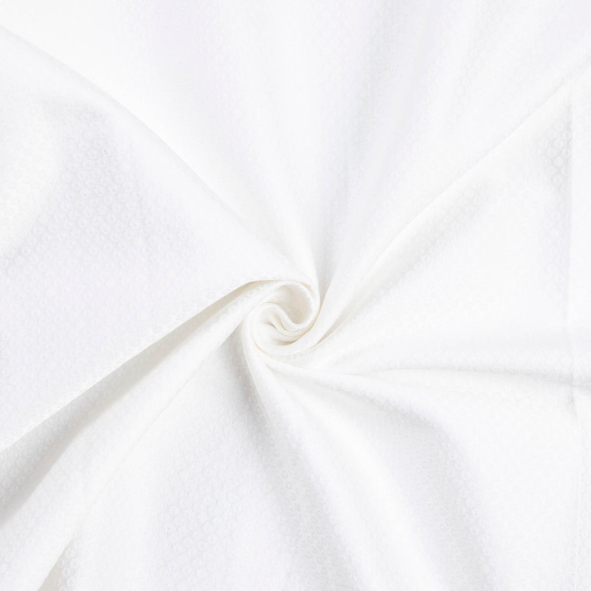 Jacquard - Motif géométrique blanc