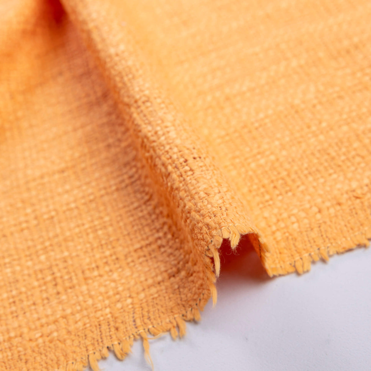 Tweed 100% viscose - Abricot