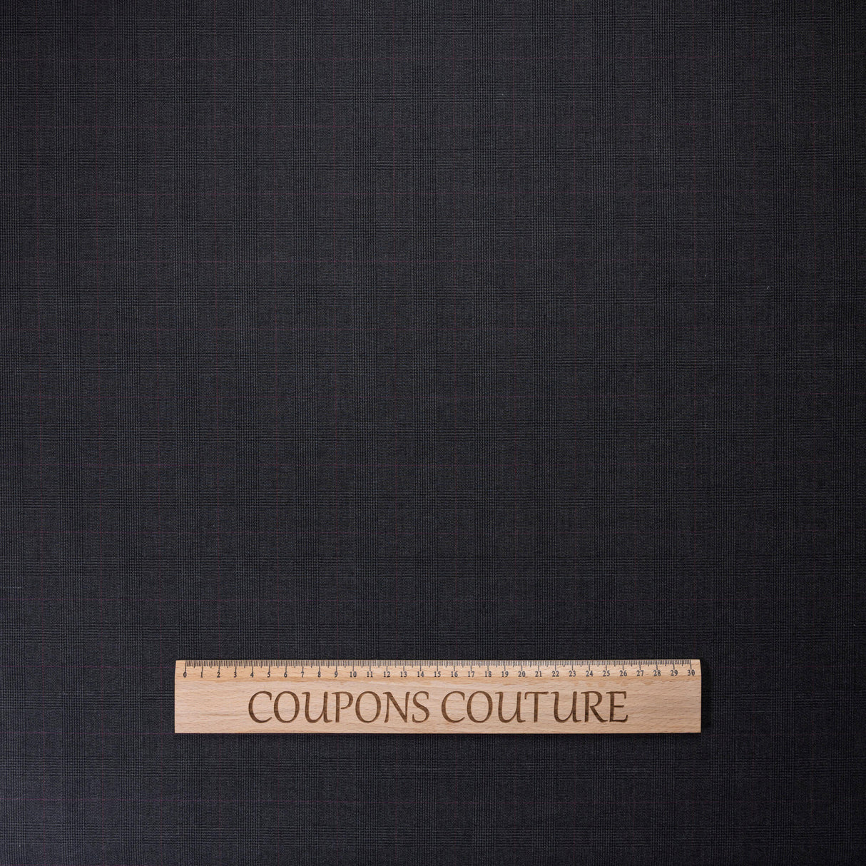 Tissu tailleur - Prince-de-Galles anthracite