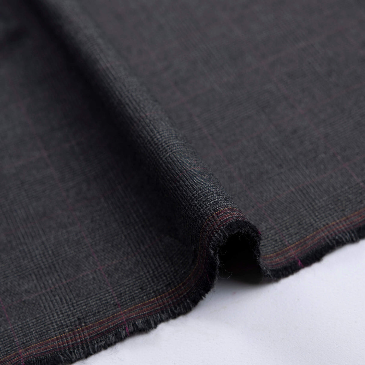 Tissu tailleur - Prince-de-Galles anthracite