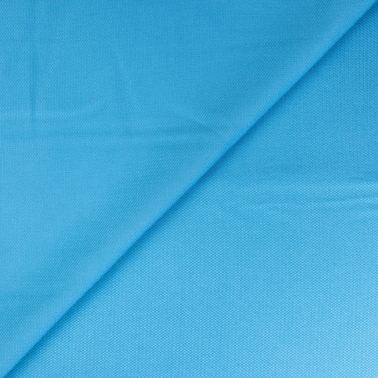 Piqué de viscose - Bleu piscine