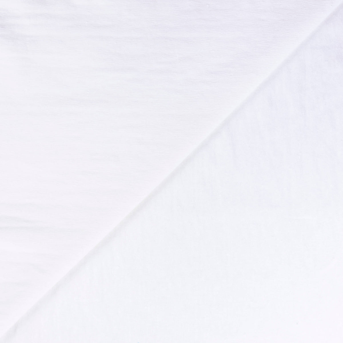 Jersey de lin & élasthanne bi-stretch - Blanc optique