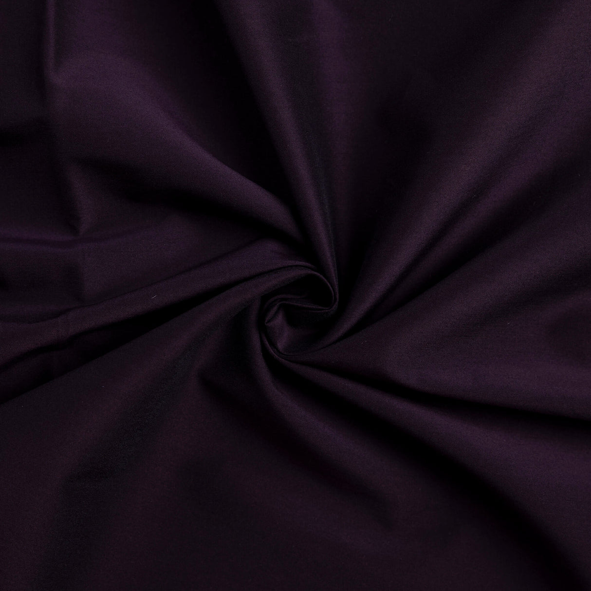 Popeline 100% coton - Aubergine