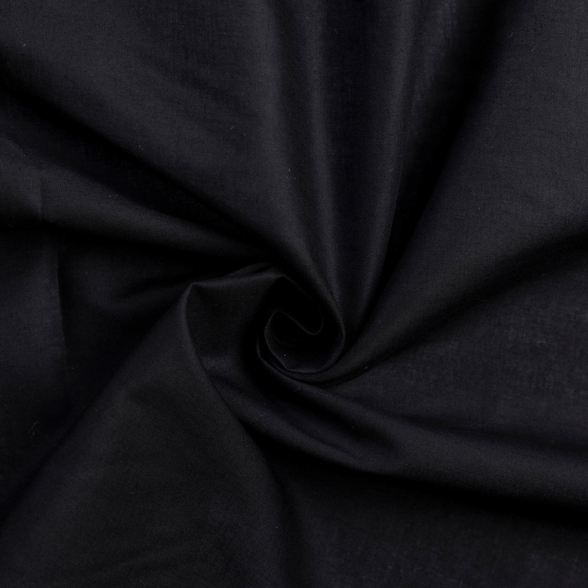 Batiste 100% coton - Noir
