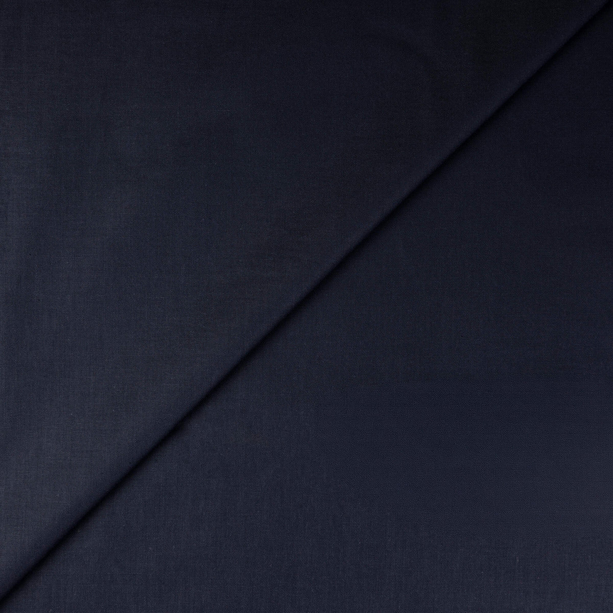 Toile chintz 100% coton - Bleu marine