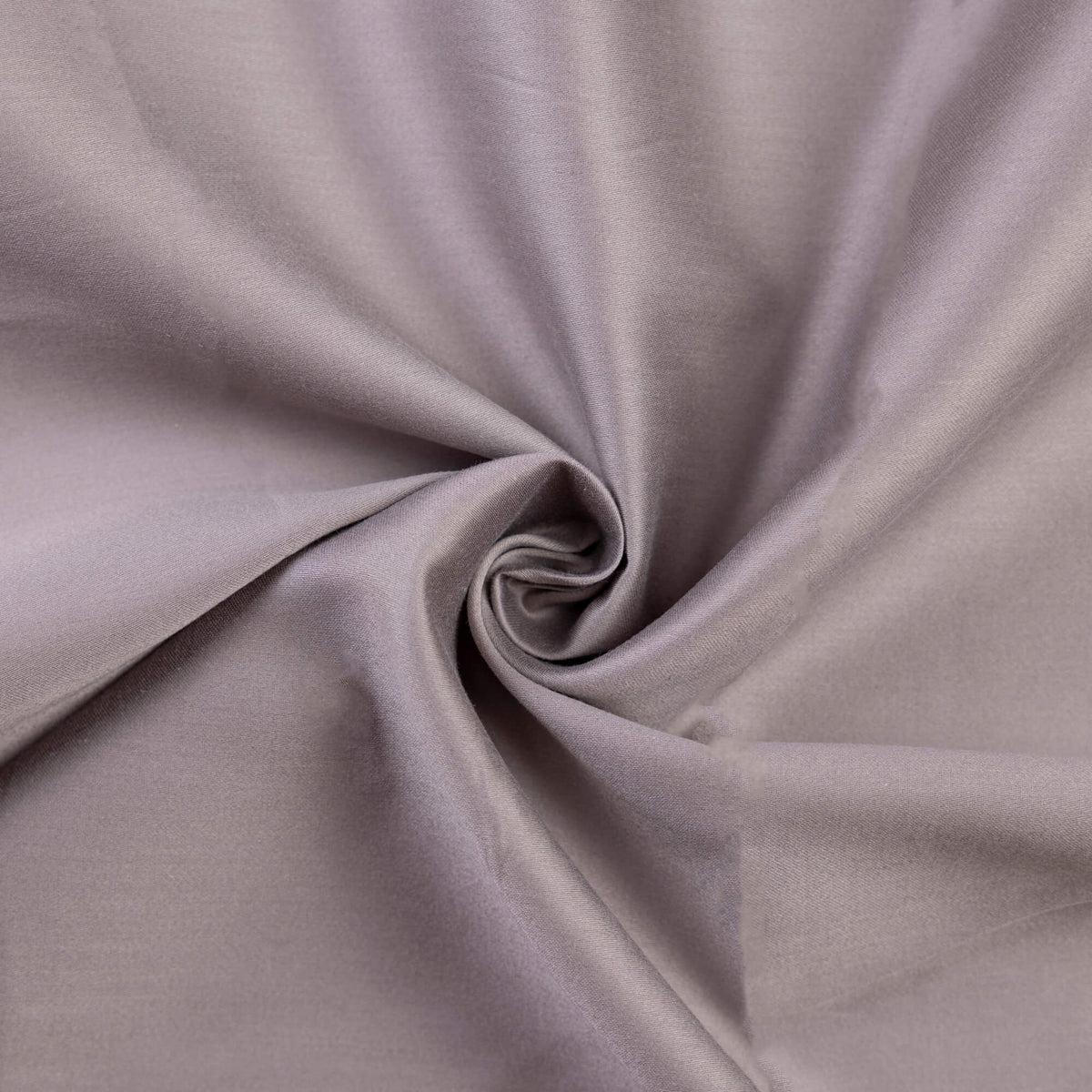 Satin coton & viscose - Taupe grisé