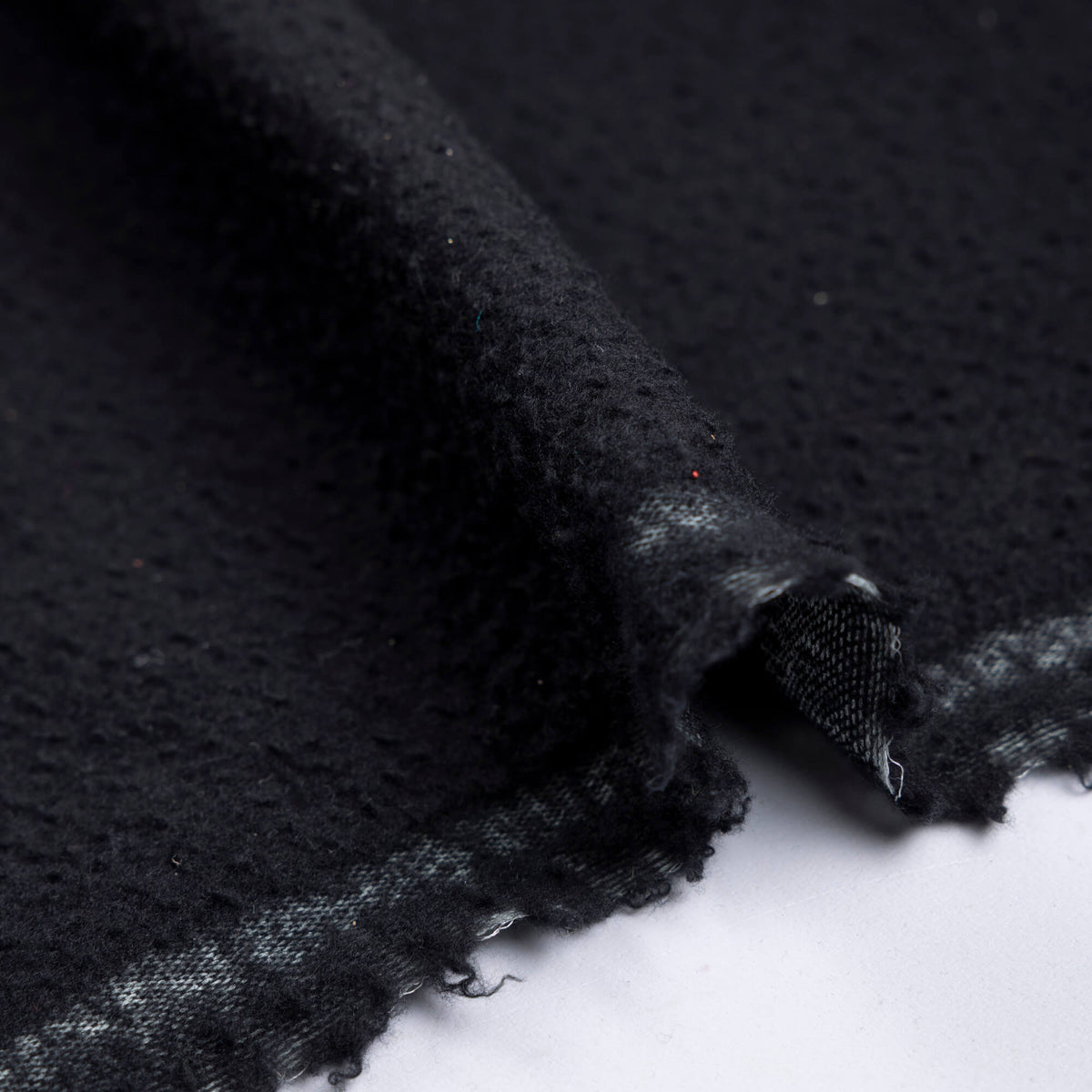 Bouclette de laine - Noir