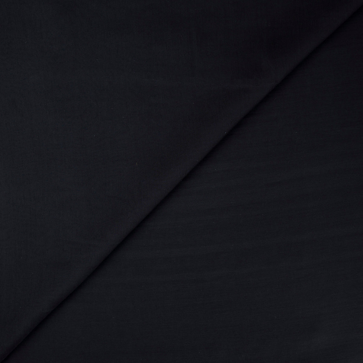 Mousseline 100% soie - Noir